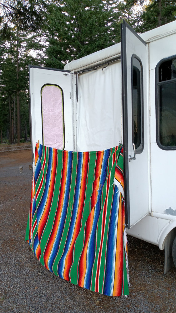 outdoor shower